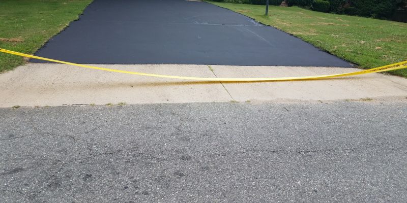 Finished Resurfaced Driveway